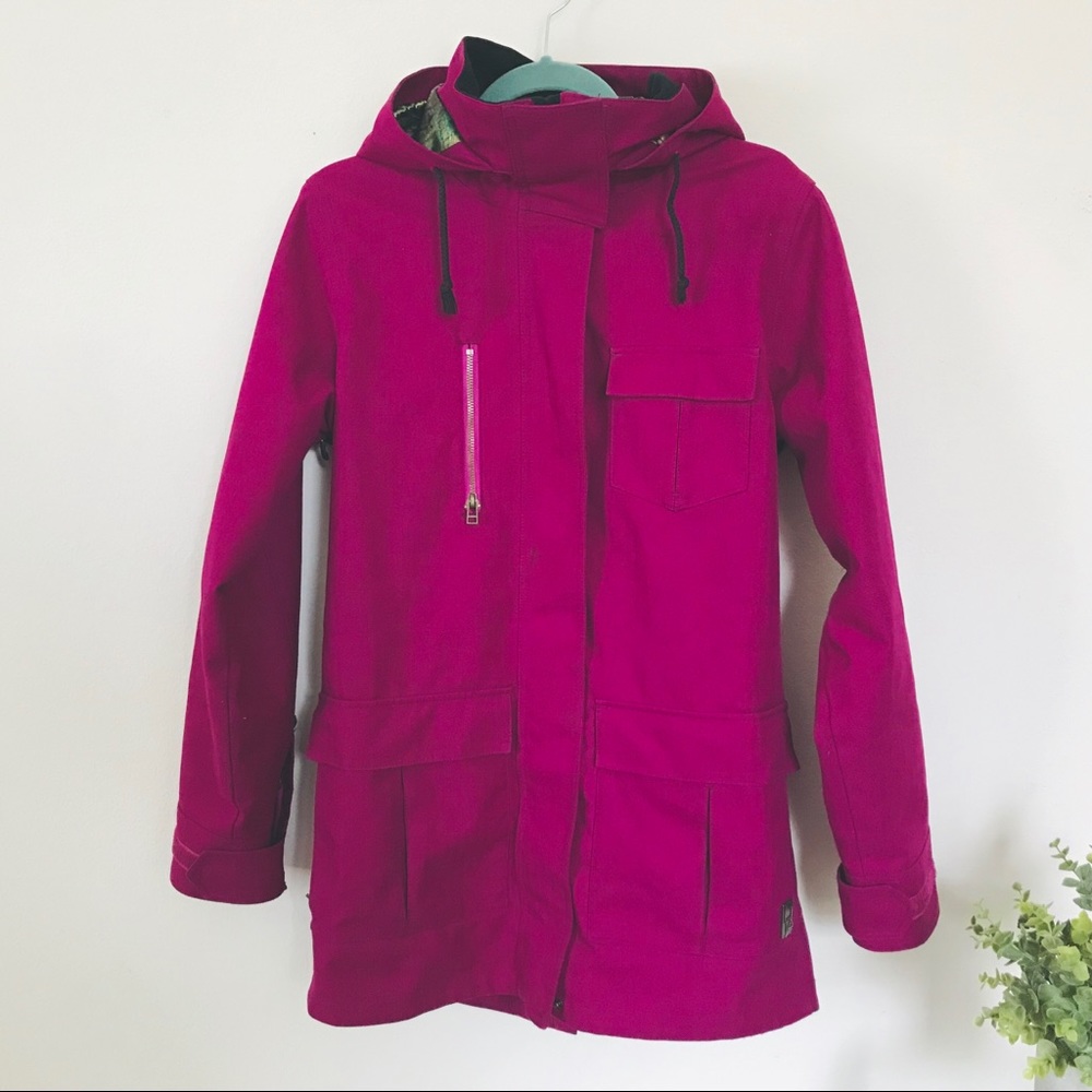 🌺 L1TA Snowboard Ski Jacket Long sz M